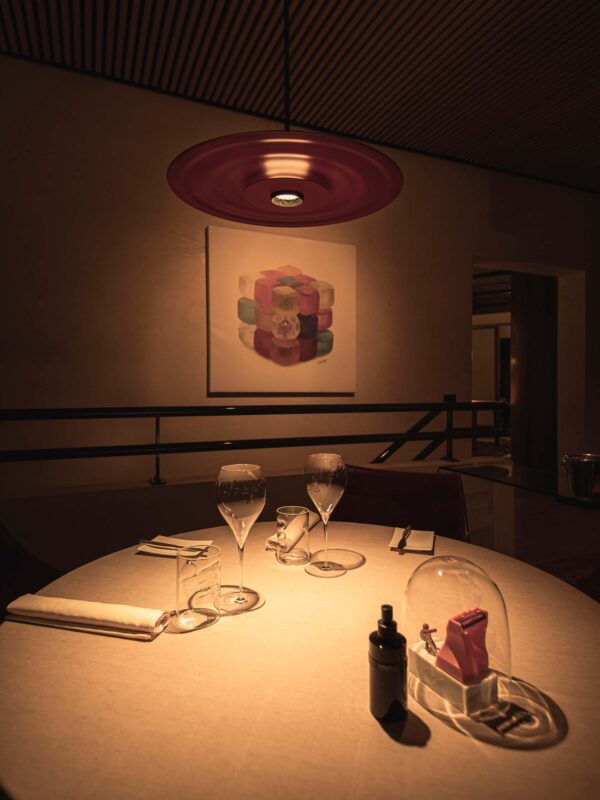 OLEV - illuminazione per ristorante stelle Michelin