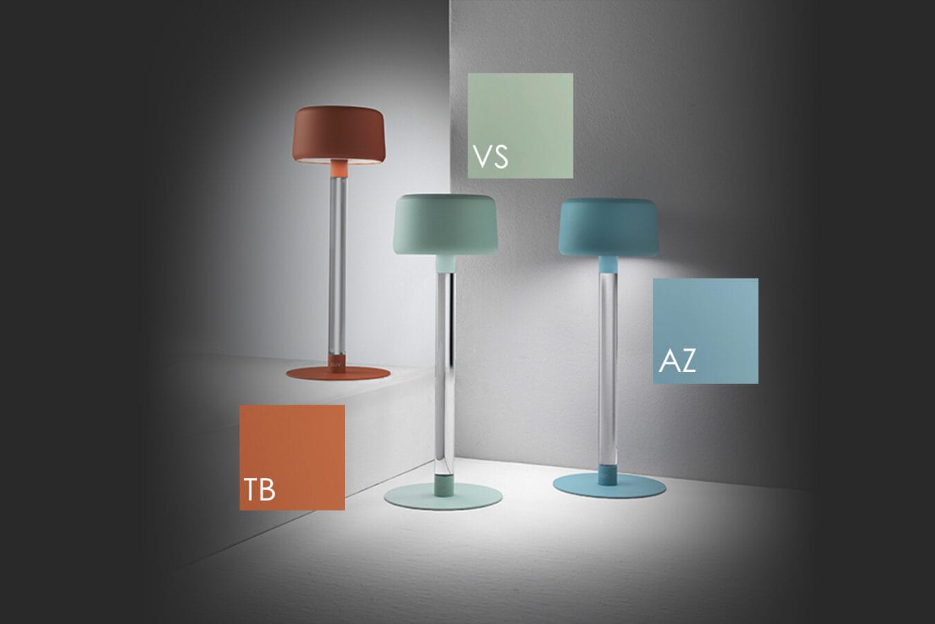 Recto Verso reversible lamps, design and OLED technology